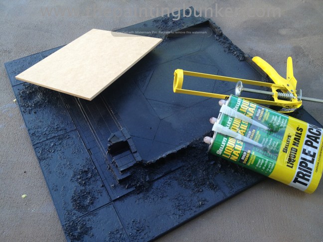 Forge World Realm of Battle Cityscape Board Preparation 13 via www.thepaintingbunker.com