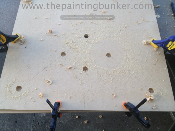 Forge World Realm of Battle Cityscape Board Preparation 2 via www.thepaintingbunker.com