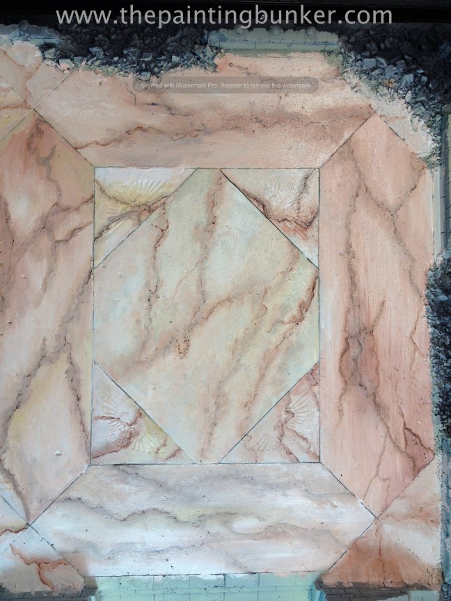 Forge World Realm of Battle Cityscape Board Shattered Plaza Marble 8 via www.thepaintingbunker.com