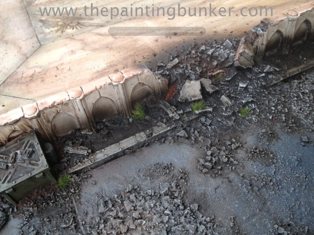 Forge World Realm of Battle Cityscape Shattered Plaza 2 via www.thepaintingbunker.com