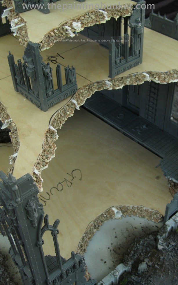 Forge World Realm of Battle Cityscape Shattered Plaza Cathedral 5 via www.thepaintingbunker.com