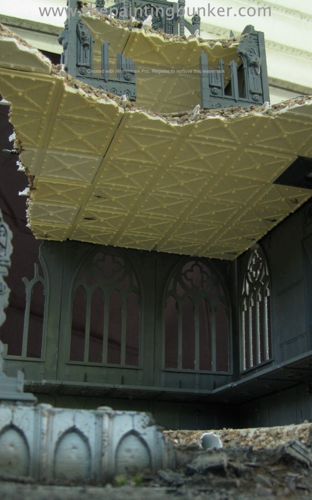 Forge World Realm of Battle Cityscape Shattered Plaza Cathedral 6 via www.thepaintingbunker.com