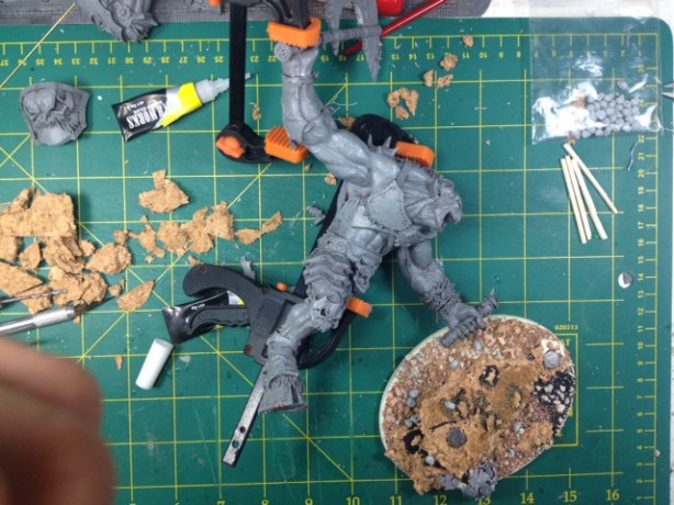 Forgeworld Greater Daemon of Khorn WIP 11