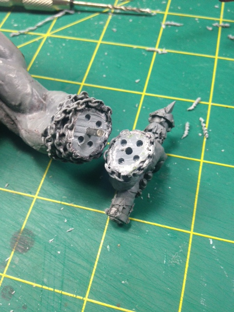 Forgeworld Greater Daemon of Khorn WIP 2