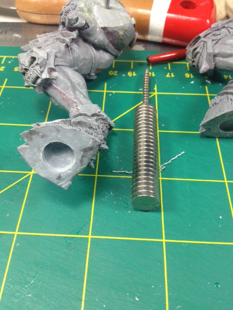 Forgeworld Greater Daemon of Khorn WIP 3