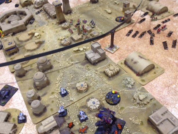 Epic Armageddon - Game against Tyranids